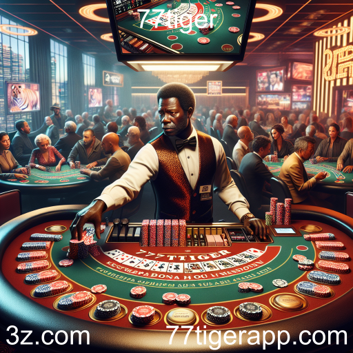 Descubra a Experiência do Live Casino no 77tiger